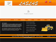 Tablet Screenshot of laslas.com.tr